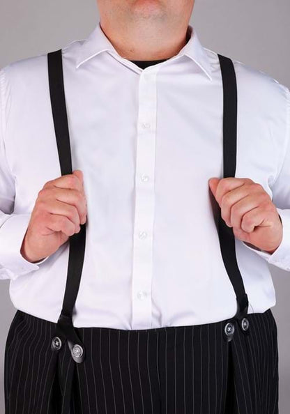 Plus Size Black Zoot Suit Costume for Men - US 7224