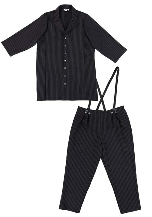 Plus Size Black Zoot Suit Costume for Men - US 7224