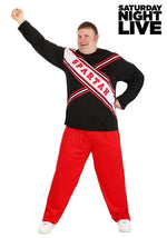 Plus Size Saturday Night Live Spartan Cheerleader Costume for Men - US 8089