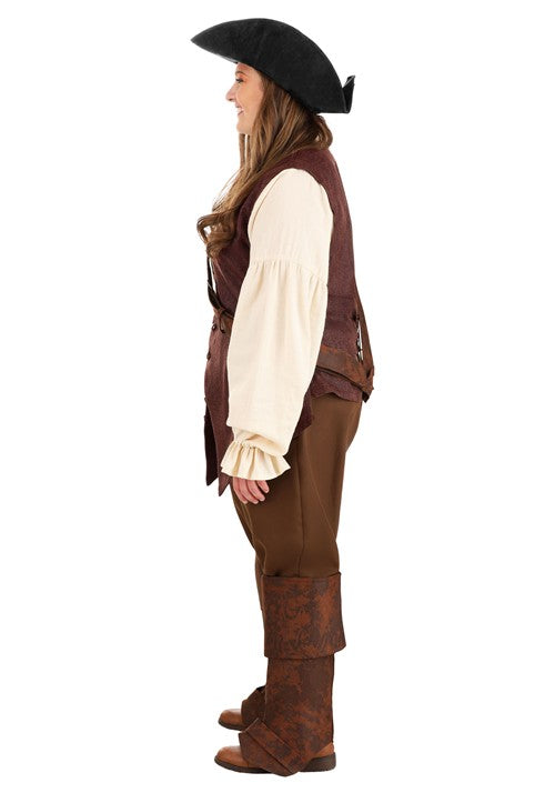 Women's Plus Size Disney Pirates of the Caribbean Elizabeth Swann Costume - US 0932