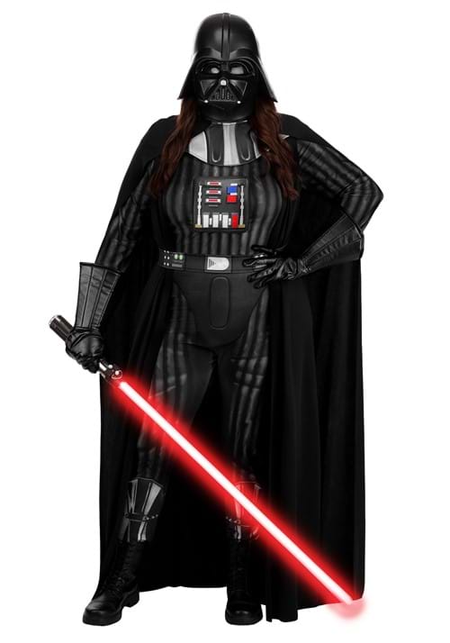 Plus Size Star Wars Darth Vader Costume for Women - US 5615