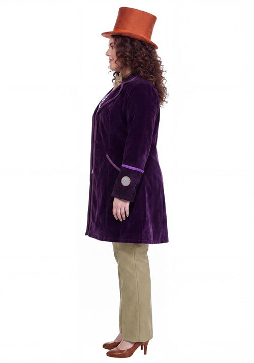 Plus Size Willy Wonka and the Chocolate Factory Costume for Women - US 7403