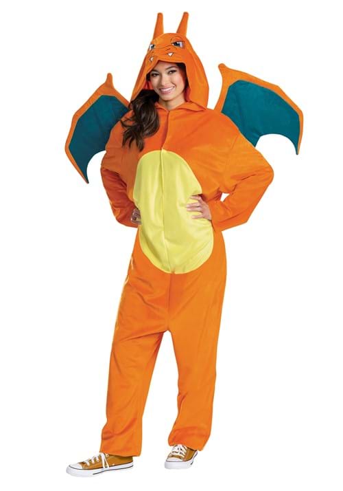 Pokémon Charizard Deluxe Costume for Adults - US 0210