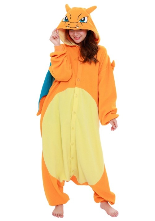 Pokémon Adult Charizard Kigurumi - US 2431