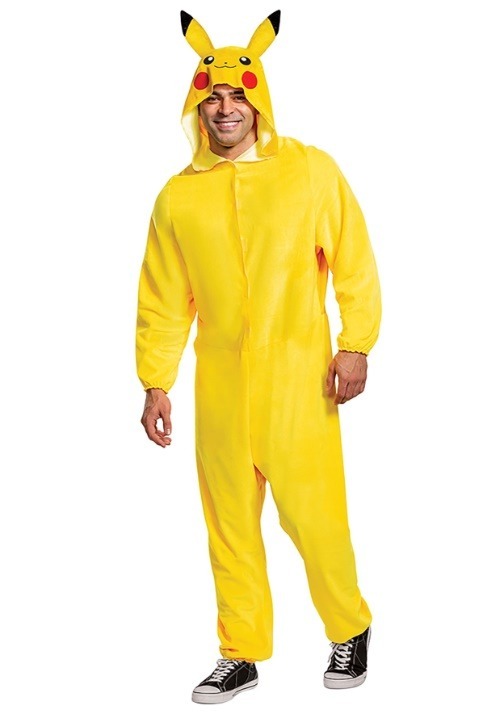 Pokémon Adult Pikachu Jumpsuit Costume - US 4005