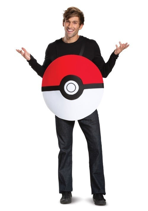 Nintendo Pokémon Video Game Poké Ball Adult Costume - US 1150