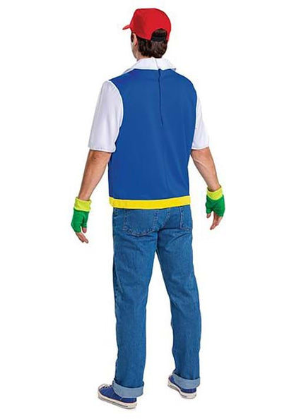 Adult Pokémon Anime Ash Ketchum Costume - US 2295