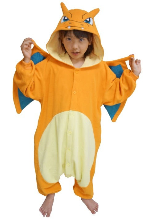 Kid's Pokémon Charizard Kigurumi Costume - US 0517
