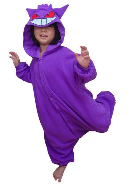 Pokémon Gengar Kigurumi for Kids - US 3753