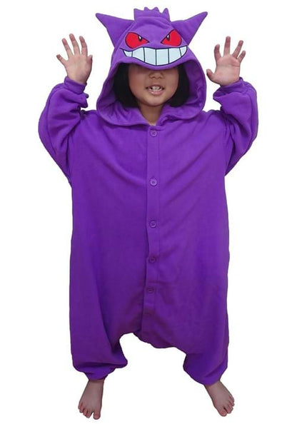 Pokémon Gengar Kigurumi for Kids - US 3753