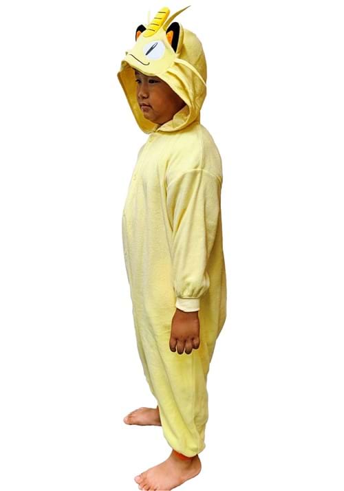 Pokemon Meowth Kigurumi Costume for Kids - US 9588
