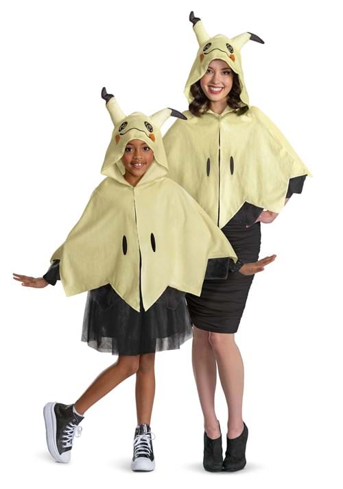 Adult/Child Pokémon Mimikyu Hooded Costume Cape - US 2141