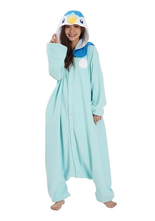 Adult Pokemon Piplup Kigurumi Costume - US 7861