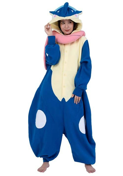 Adult Plus Size Pokemon Greninja Kigurumi Costume - US 1301