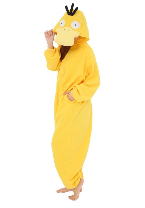 Plus Size Pokémon Psyduck Kigurumi for Adults - US 3028