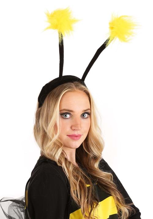 Light Up Pom Antennae LumenEars Costume Headband - US 6312