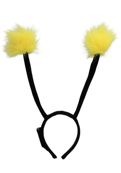 Light Up Pom Antennae LumenEars Costume Headband - US 6312