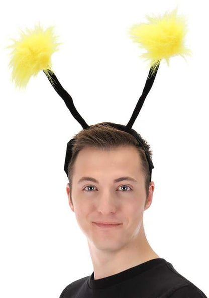 Light Up Pom Antennae LumenEars Costume Headband - US 6312