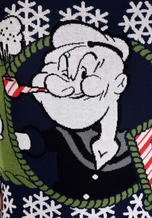 Popeye Ugly Christmas Adult Sweater - US 4970