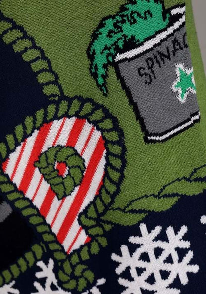 Popeye Ugly Christmas Adult Sweater - US 4970