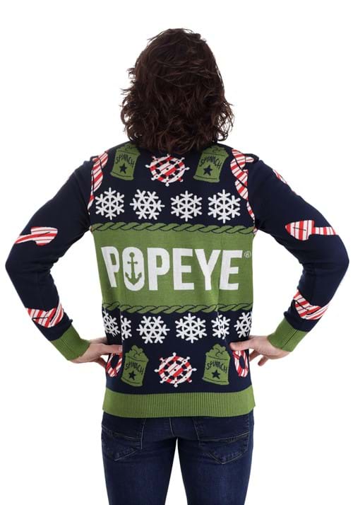 Popeye Ugly Christmas Adult Sweater - US 4970
