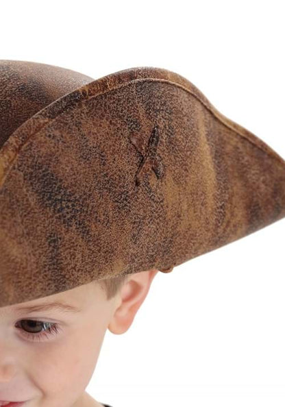 Disney Boy's Pirates of the Caribbean Jack Sparrow Toddler Hat - US 3006