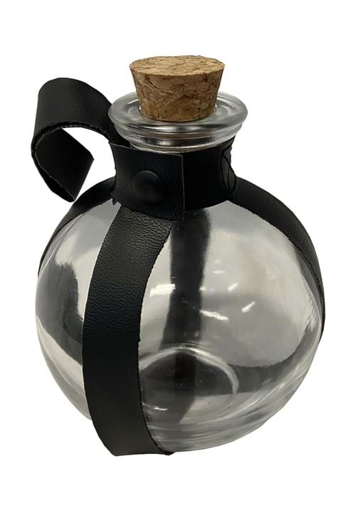 Potion Bottle Costume Prop with Black Straps - US 1673