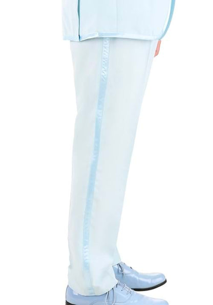 Plus Size Powder Blue Tuxedo Men's Costume - US 0016