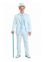Powder Blue Tuxedo Adult Costume - US 6717