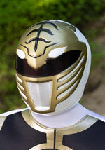 Adult Power Rangers White Ranger Helmet - US 1844