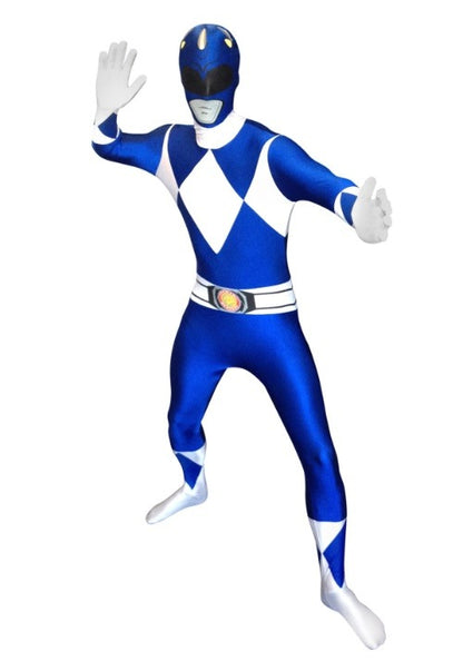 Power Rangers: Blue Ranger Morphsuit Costume - US 7189