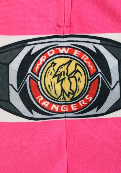 Adult Power Rangers Pink Ranger Hooded Union Suit - US 4370