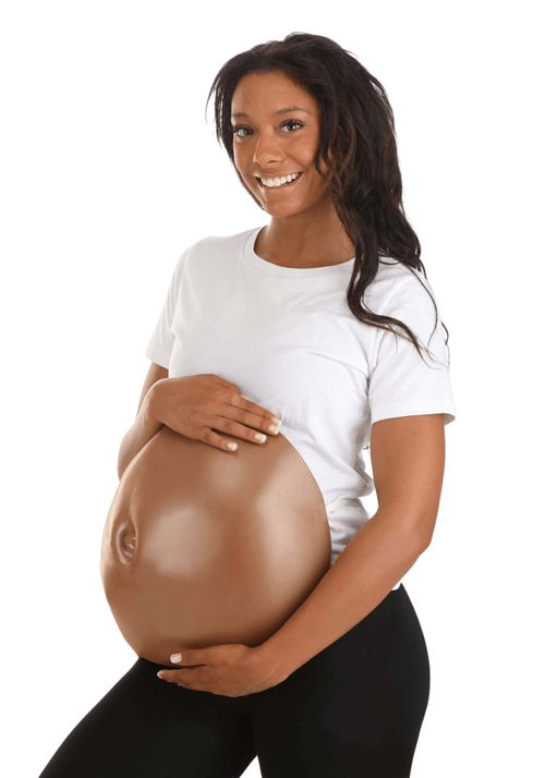 Dark Pregnant Belly Costume Accessory - US 3203