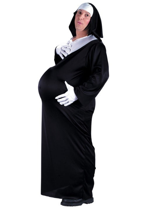 Pregnant Nun Costume - US 3955