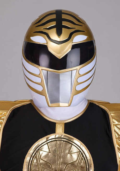 Men's Premium Power Rangers White Ranger Costume - US 8588