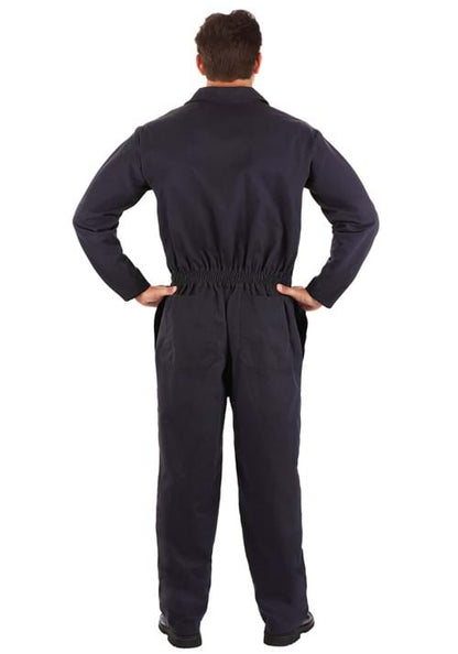 Deluxe Blue Mechanic Coveralls Costume for Adults - US 6878