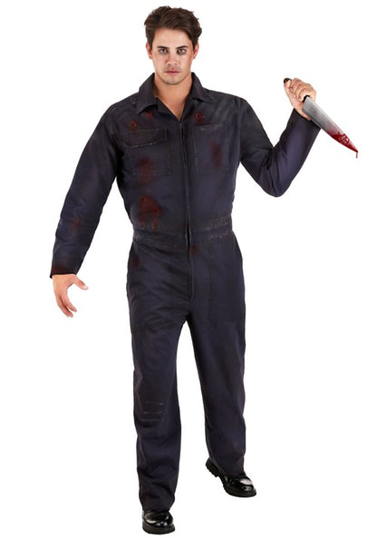 Deluxe Blue Mechanic Coveralls Costume for Adults - US 6878