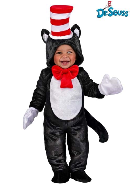 Premium Infant Cat in the Hat Costume Onesie - US 7074