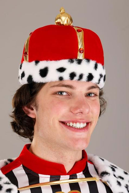 Plus Size Premium King of Hearts Costume for Men - US 8663