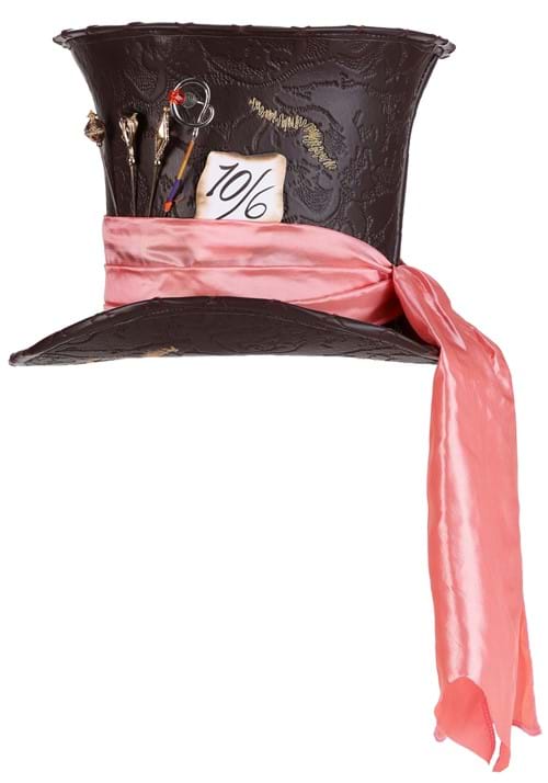 Adult Premium Live Action Disney Mad Hatter Costume Hat - US 6862