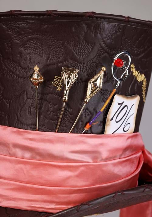 Adult Premium Live Action Disney Mad Hatter Costume Hat - US 6862