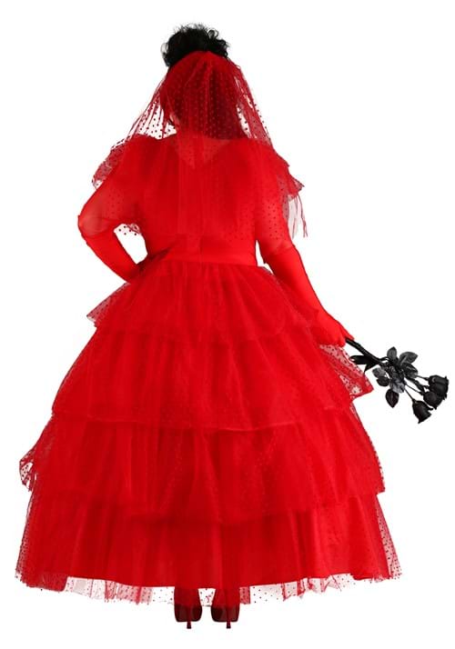 Plus Size Premium Lydia Deetz Wedding Dress Costume for Women - US 5460