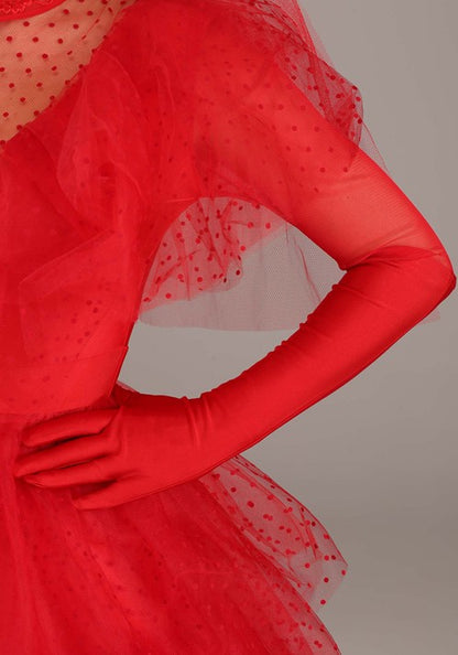 Plus Size Premium Lydia Deetz Wedding Dress Costume for Women - US 5460