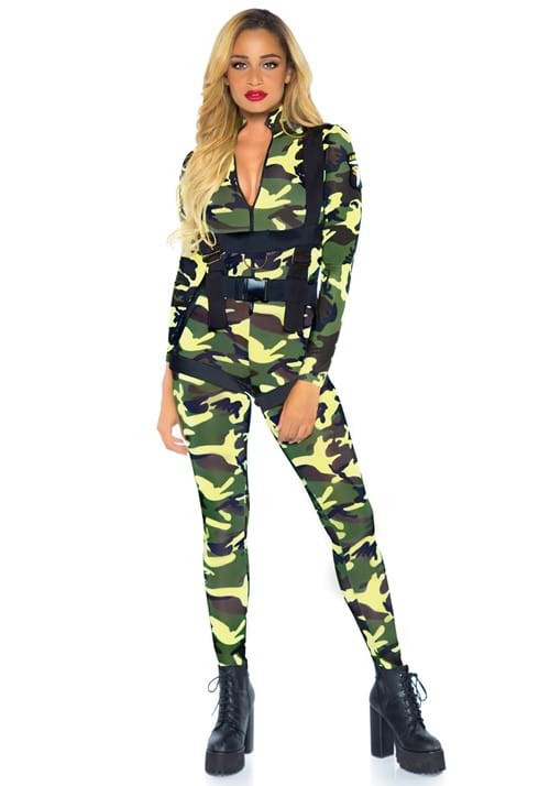 Pretty Paratrooper Costume for Women - US 0143