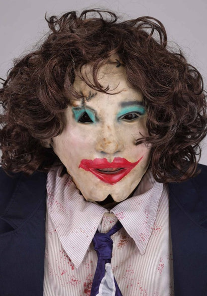 6.75FT Pretty Woman Leatherface Texas Chainsaw Massacre Animatronic Decoration - US 6262