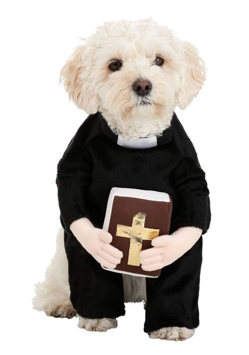 Priest Costume for Dogs - US 8405