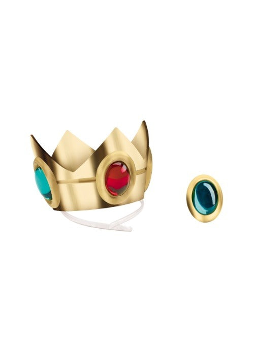 Princess Peach Costume Accessory Crown and Amulet Kit - US 2276