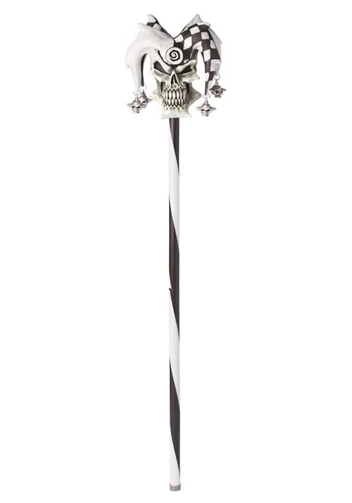 Psycho Jester Black and White Costume Cane - US 5079
