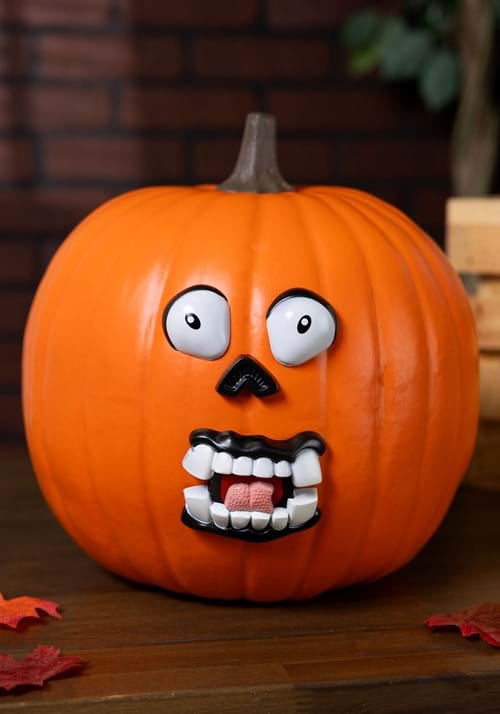 22 Piece Push In Pumpkin Face Parts Decoration - US 1801