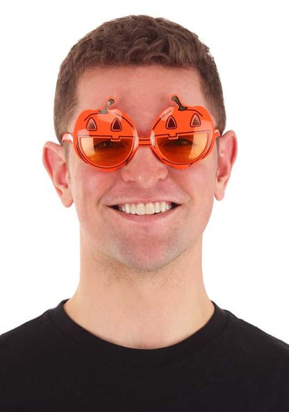Orange Pumpkin Costume Glasses - US 5246